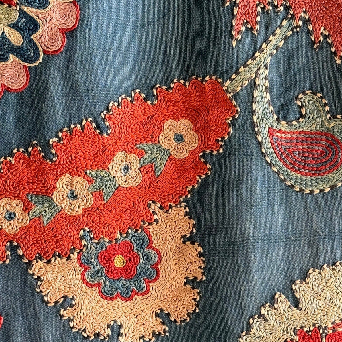 Hand Stitched Suzani (CSSU011124 | 65x82") Suzani Aziz Suzani