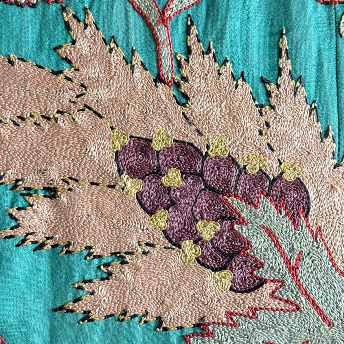 Hand Stitched Suzani (CSSU011224 | 65x87") Suzani Aziz Suzani