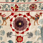 Hand Stitched Suzani (CSSU011424 |60x64" ) Suzani Aziz Suzani