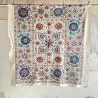 Hand Stitched Suzani (CSSU011424 |60x64" ) Suzani Aziz Suzani