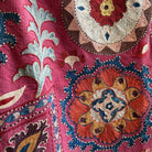 Hand Stitched Suzani (CSSU011624 | 64 X 90") Suzani Aziz Suzani