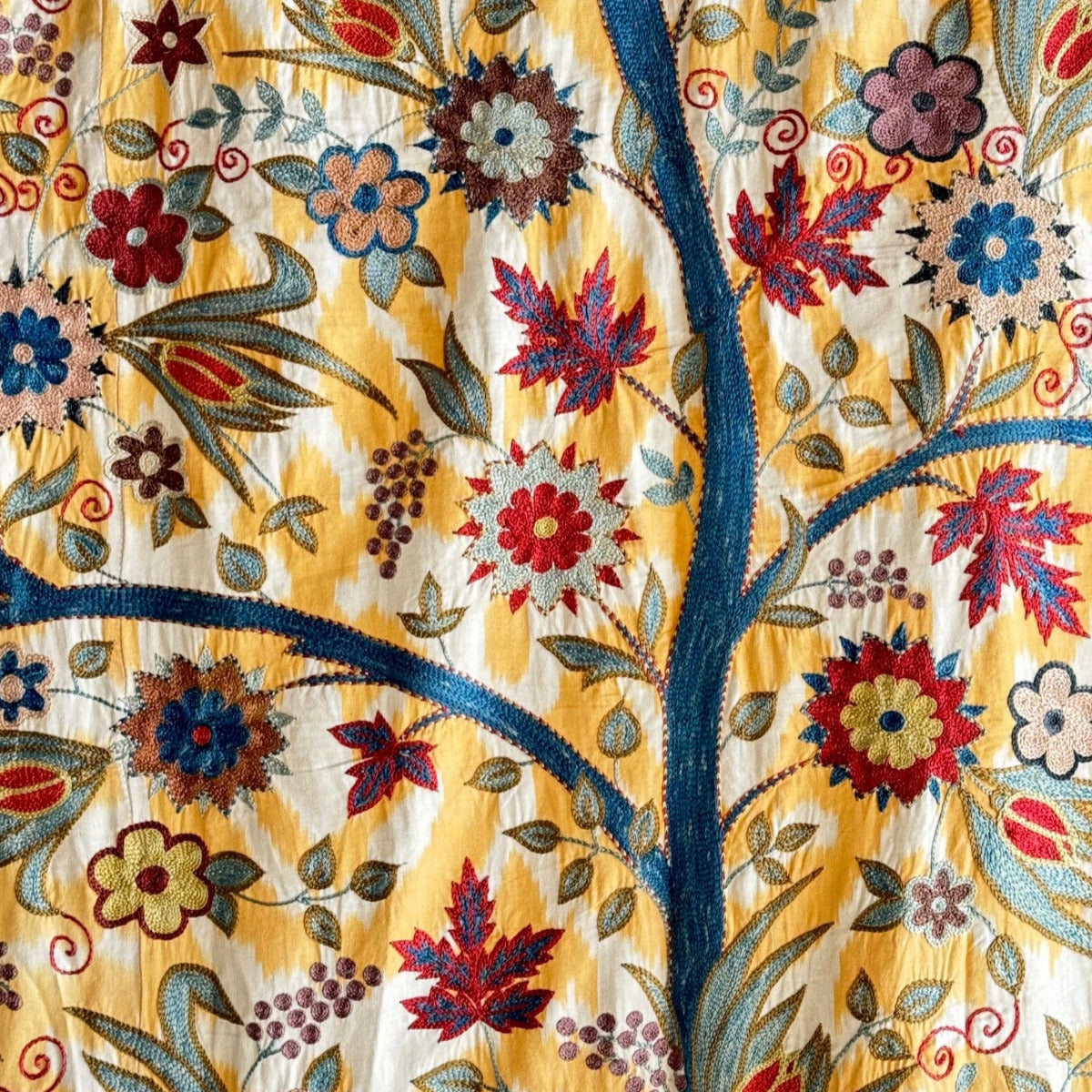 Hand Stitched Suzani (CSSU012524 | 68 x 90") Suzani Aziz Suzani