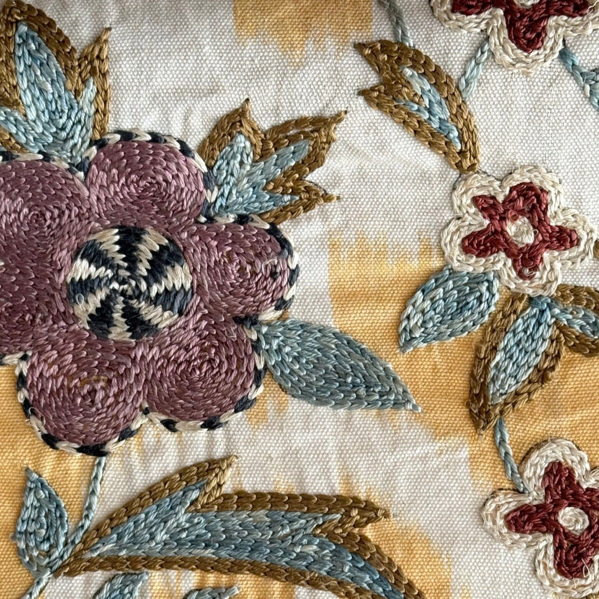 Hand Stitched Suzani (CSSU012524 | 68 x 90") Suzani Aziz Suzani