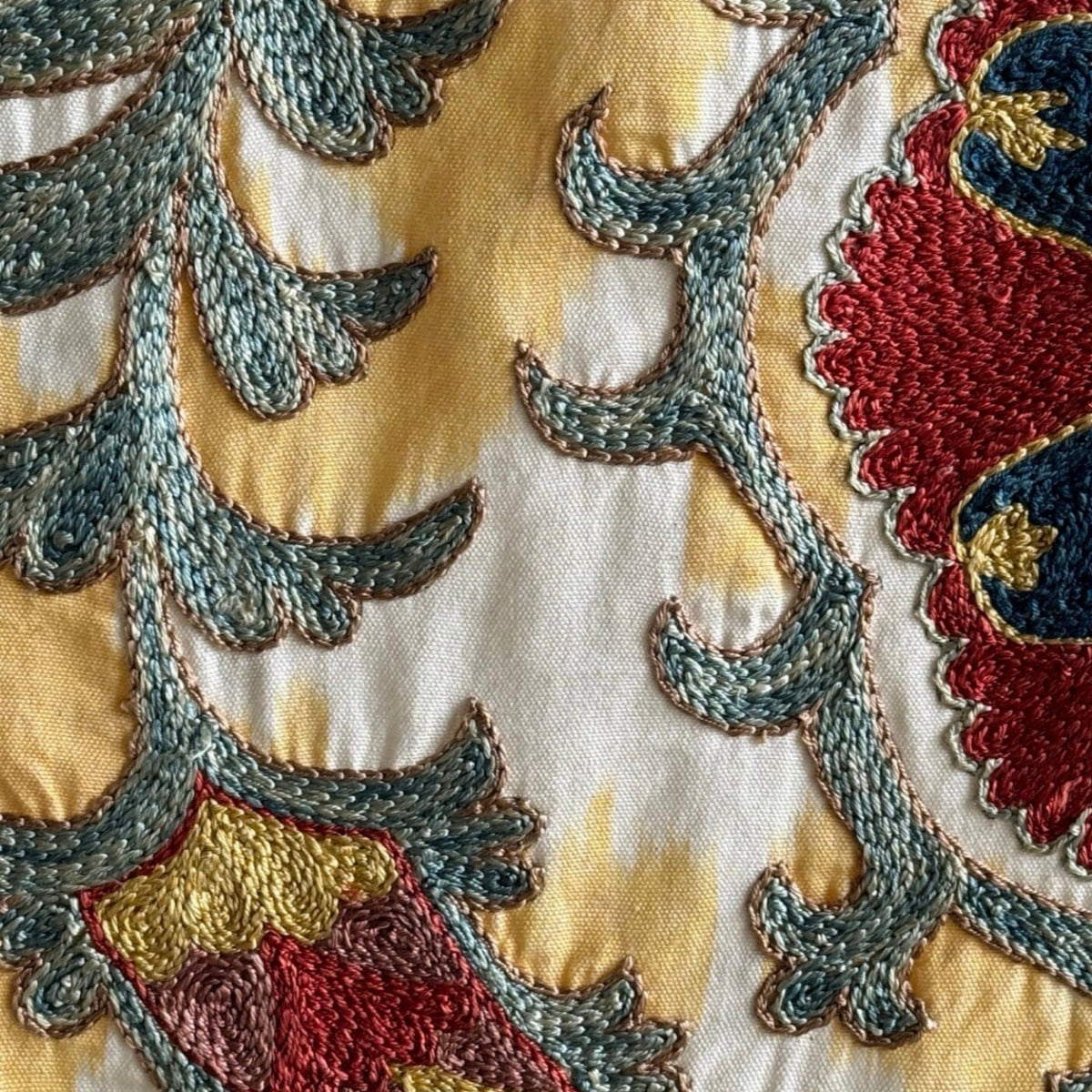 Hand Stitched Suzani (CSSU012824 | 70 x 90") Suzani Aziz Suzani