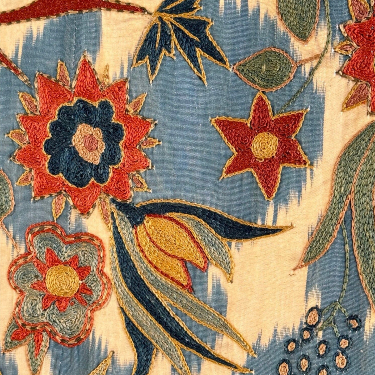 Hand Stitched Suzani (CSSU013424 | 80x115") Suzani Aziz Suzani