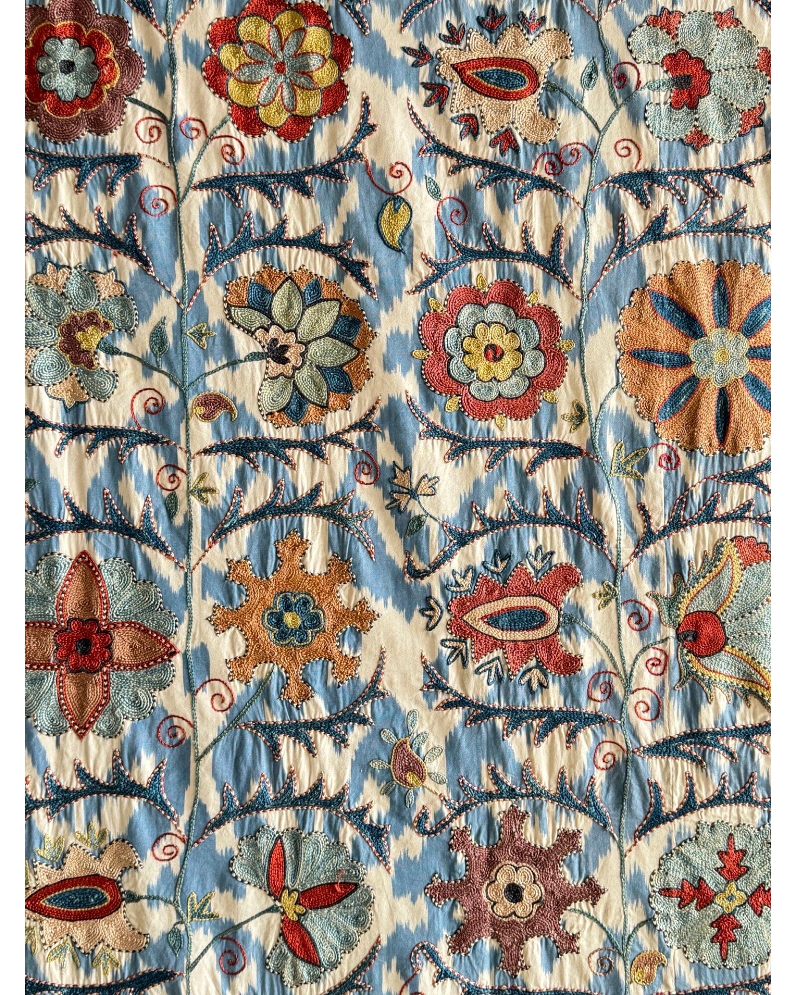 Hand Stitched Suzani (CSSU013624 |103x128") Suzani Aziz Suzani
