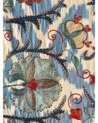 Hand Stitched Suzani (CSSU013624 |103x128") Suzani Aziz Suzani