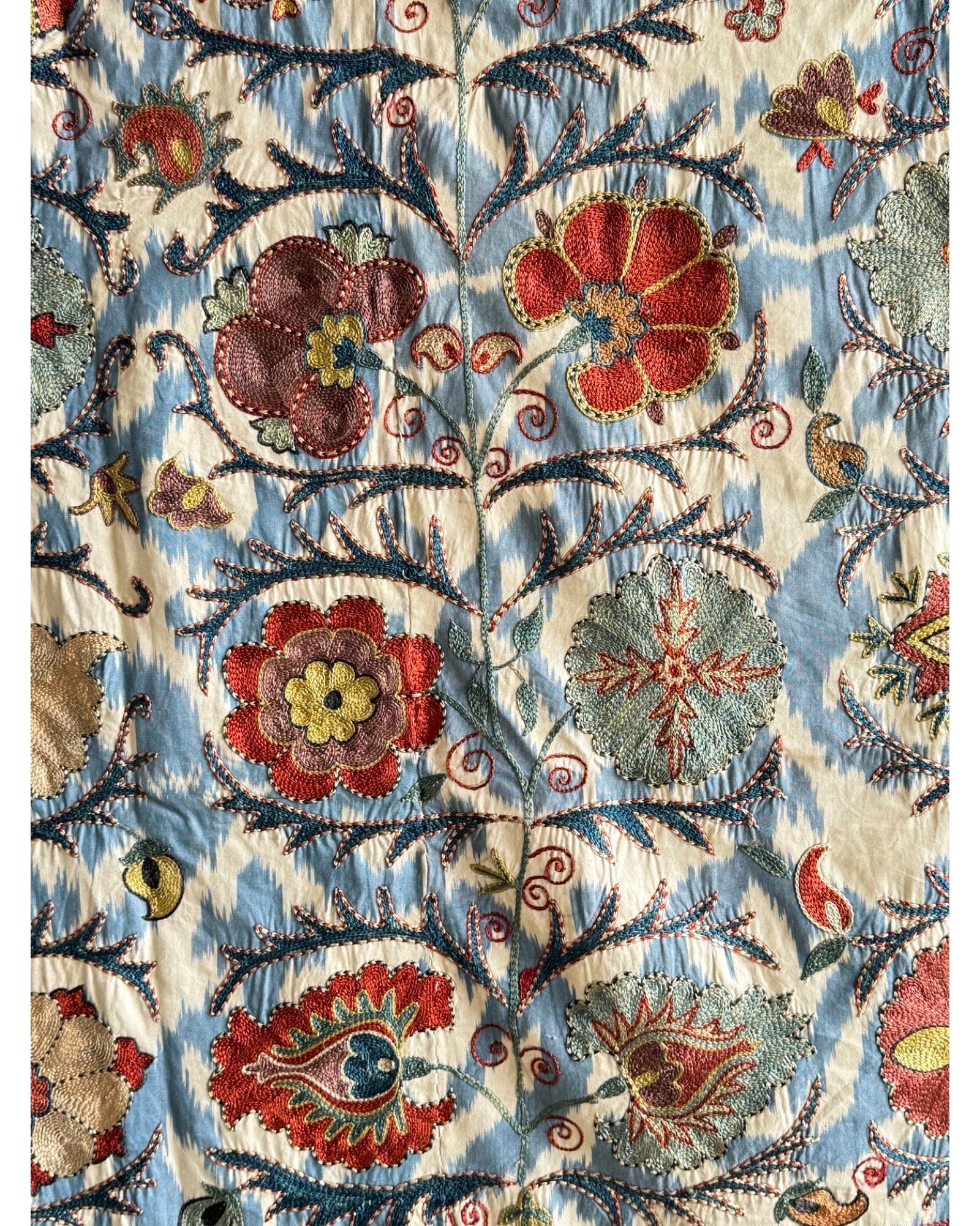 Hand Stitched Suzani (CSSU013624 |103x128") Suzani Aziz Suzani
