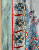 Hand Stitched Suzani (CSSU080424 | 43 x 61") Suzani Aziz Suzani