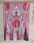 Hand Stitched Suzani (CSSU081124 | 43 x 62") Suzani Aziz Suzani