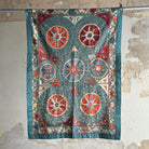 Hand Stitched Suzani (CSSU081224 | 42 x 58") Suzani Aziz Suzani