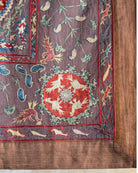 Hand Stitched Suzani (CSSU081324 | 63 x 82") Suzani Aziz Suzani