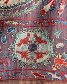 Hand Stitched Suzani (CSSU081324 | 63 x 82") Suzani Aziz Suzani