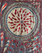 Hand Stitched Suzani (CSSU081324 | 63 x 82") Suzani Aziz Suzani