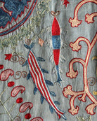 Hand Stitched Suzani (CSSU082224 | 63 x 82") Suzani Aziz Suzani