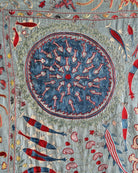 Hand Stitched Suzani (CSSU082224 | 63 x 82") Suzani Aziz Suzani
