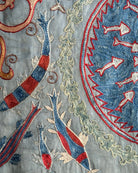 Hand Stitched Suzani (CSSU082224 | 63 x 82") Suzani Aziz Suzani