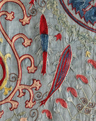 Hand Stitched Suzani (CSSU082224 | 63 x 82") Suzani Aziz Suzani