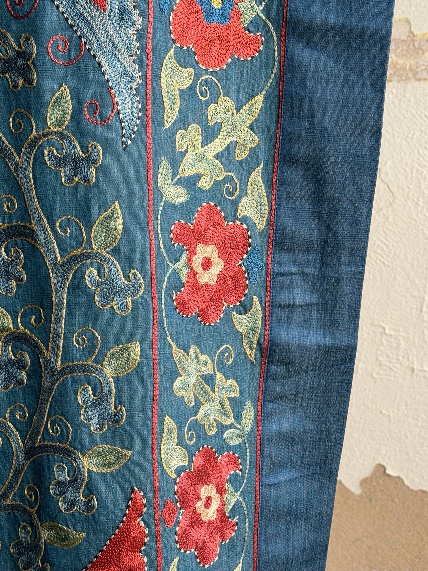 Hand Stitched Suzani (CSSU082424 | 63 x 80") Suzani Aziz Suzani