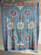 Hand Stitched Suzani (CSSU082424 | 63 x 80") Suzani Aziz Suzani