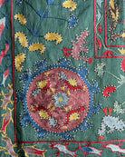 Hand Stitched Suzani (CSSU082524 | 63 x 82") Suzani Aziz Suzani
