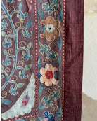 Hand Stitched Suzani (CSSU082724 | 63 x 82") Suzani Aziz Suzani