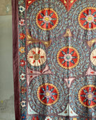 Hand Stitched Suzani (CSSU082724 | 63 x 82") Suzani Aziz Suzani