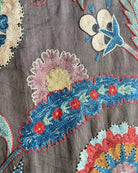 Hand Stitched Suzani (CSSU082824 | 63 x 86") Suzani Aziz Suzani