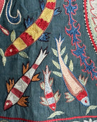 Hand Stitched Suzani (CSSU083424 | 63 x 82") Suzani Aziz Suzani