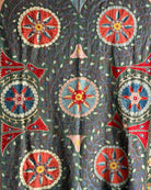 Hand Stitched Suzani (CSSU083624 | 63 x 80") Suzani Aziz Suzani