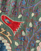 Hand Stitched Suzani (CSSU083624 | 63 x 80") Suzani Aziz Suzani