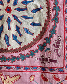 Hand Stitched Suzani (CSSU083724 | 63 x 82") Suzani Aziz Suzani
