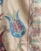 Hand Stitched Suzani (CSSU083824 | 64 x 88") Suzani Aziz Suzani