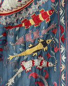 Hand Stitched Suzani (CSSU084324 | 63 x 82") Suzani Aziz Suzani