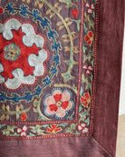 Hand Stitched Suzani (CSSU084424 | 64x79.5") Suzani Aziz Suzani