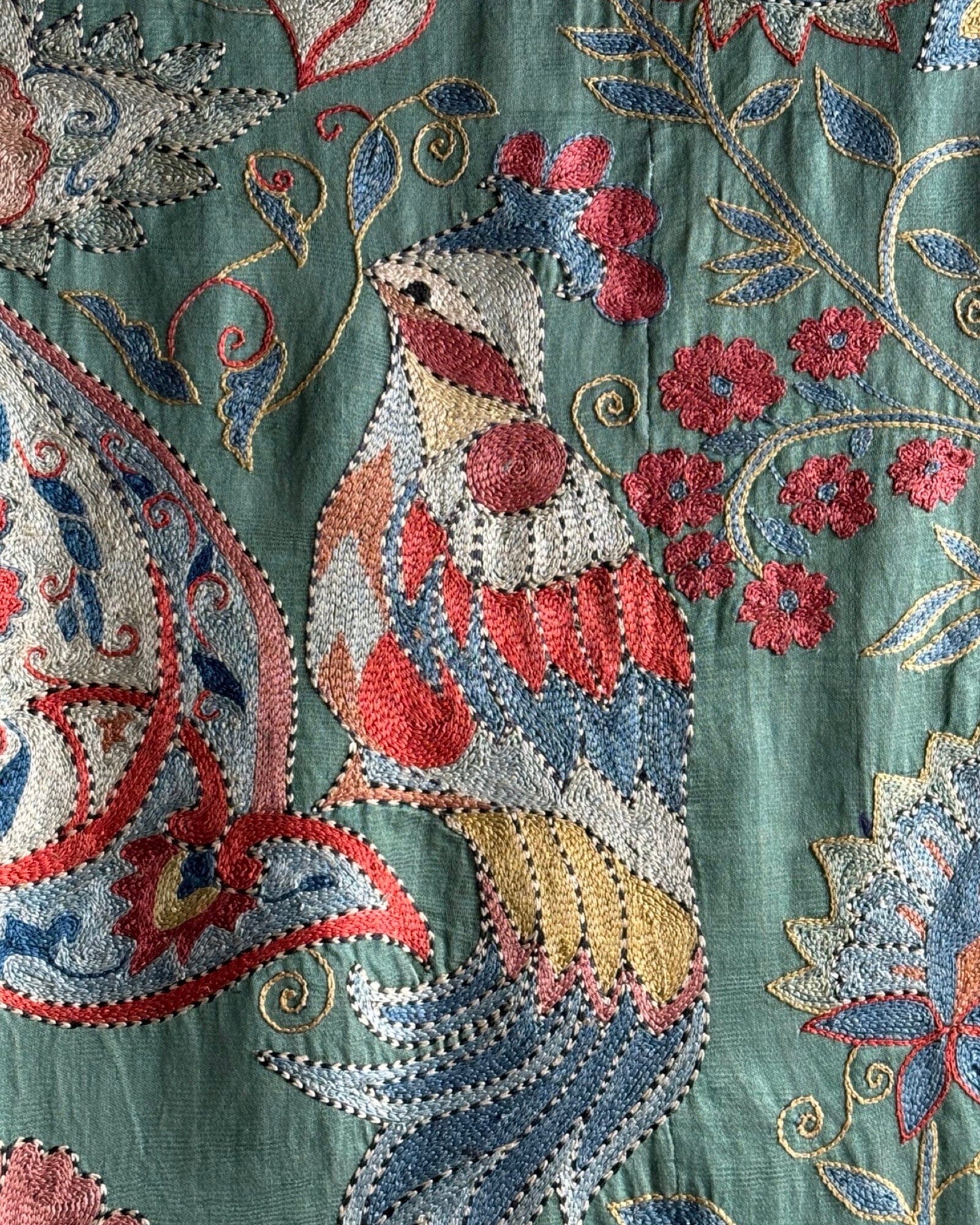 Hand Stitched Suzani (CSSU085324 | ) Suzani Aziz Suzani