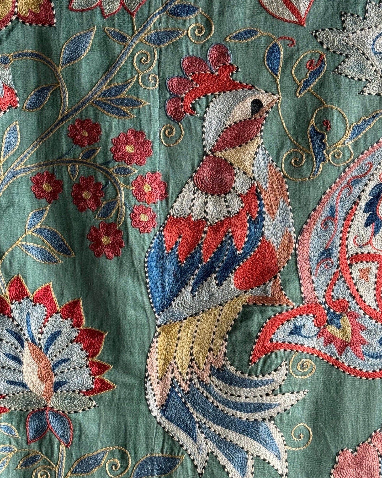 Hand Stitched Suzani (CSSU085324 | ) Suzani Aziz Suzani