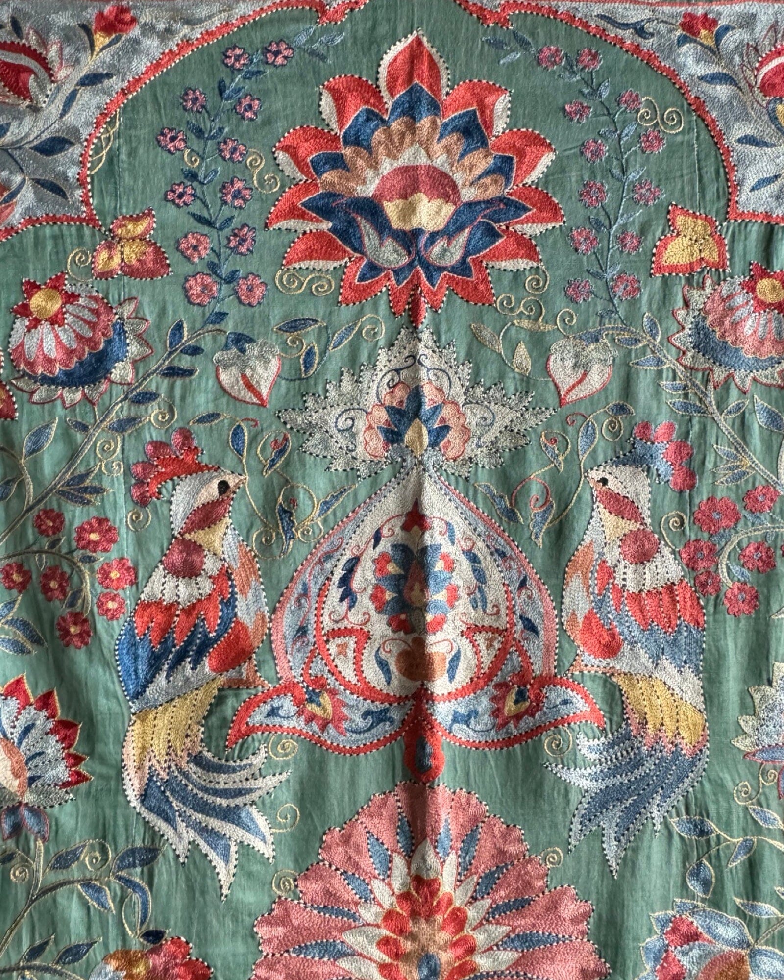 Hand Stitched Suzani (CSSU085324 | ) Suzani Aziz Suzani