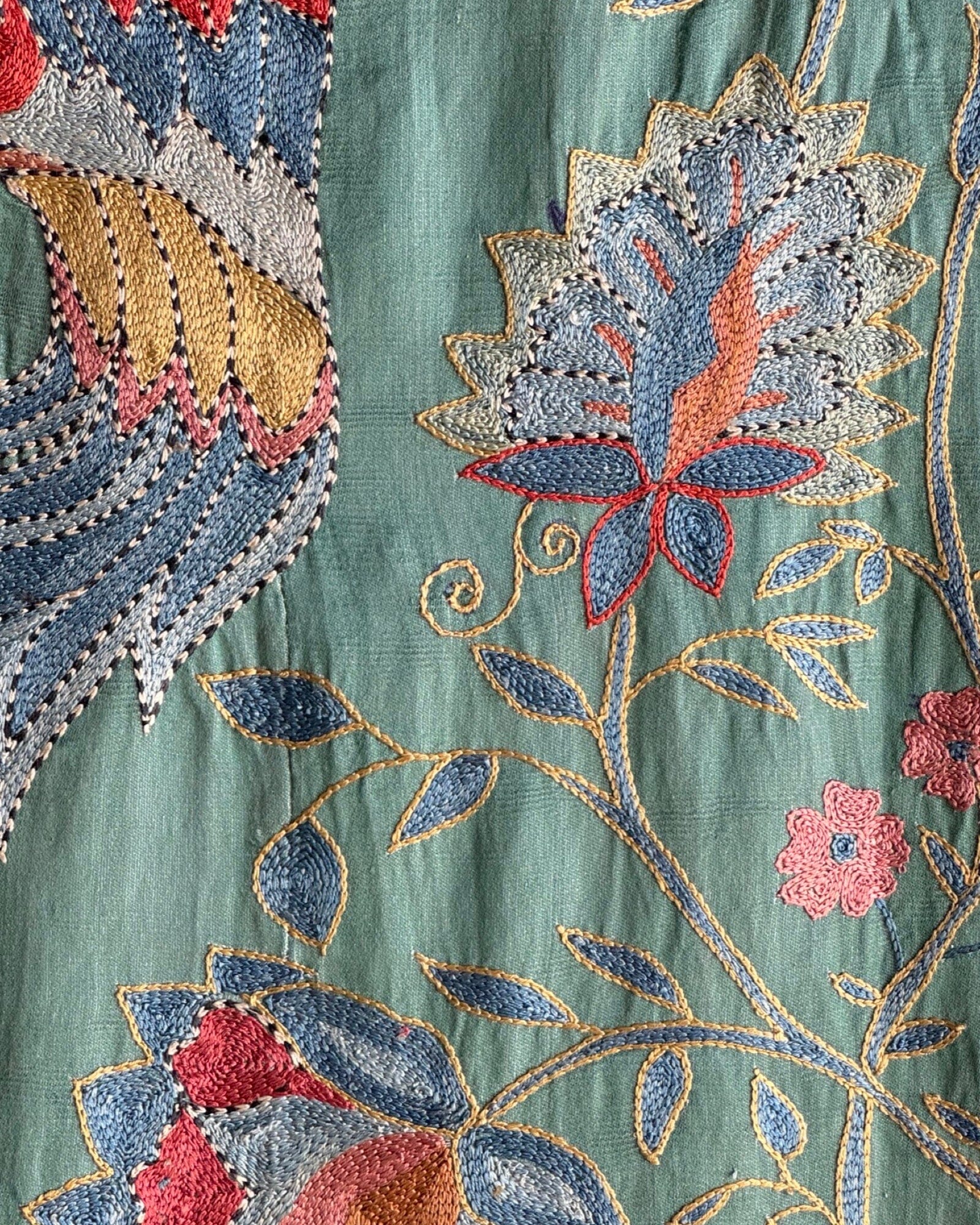 Hand Stitched Suzani (CSSU085324 | ) Suzani Aziz Suzani