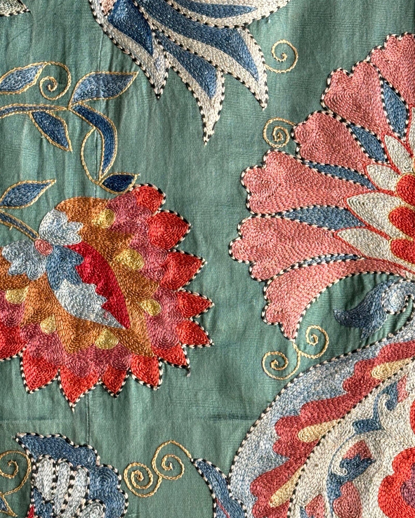 Hand Stitched Suzani (CSSU085324 | ) Suzani Aziz Suzani