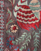 Hand Stitched Suzani (CSSU085424 | 64 x 96") Suzani Aziz Suzani