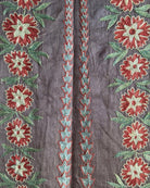 Hand Stitched Suzani (CSSU085424 | 64 x 96") Suzani Aziz Suzani
