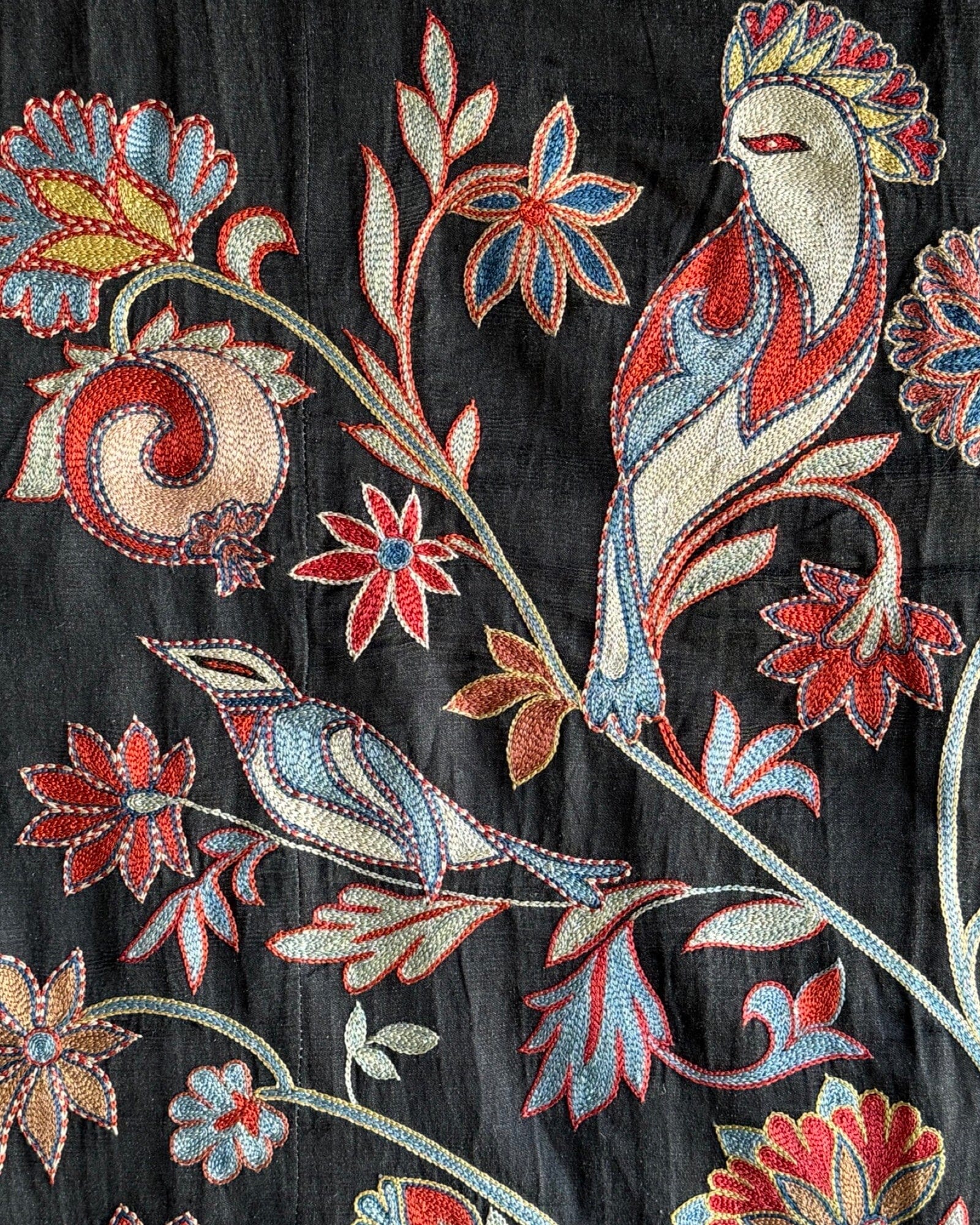 Hand Stitched Suzani (CSSU085824 | 48x86") Suzani Aziz Suzani