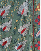 Hand Stitched Suzani (CSSU085924 | 65.5 x 94") Suzani Aziz Suzani