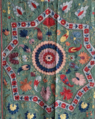 Hand Stitched Suzani (CSSU085924 | 65.5 x 94") Suzani Aziz Suzani