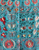 Hand Stitched Suzani (CSSU086024 | 60 x 92") Suzani Aziz Suzani