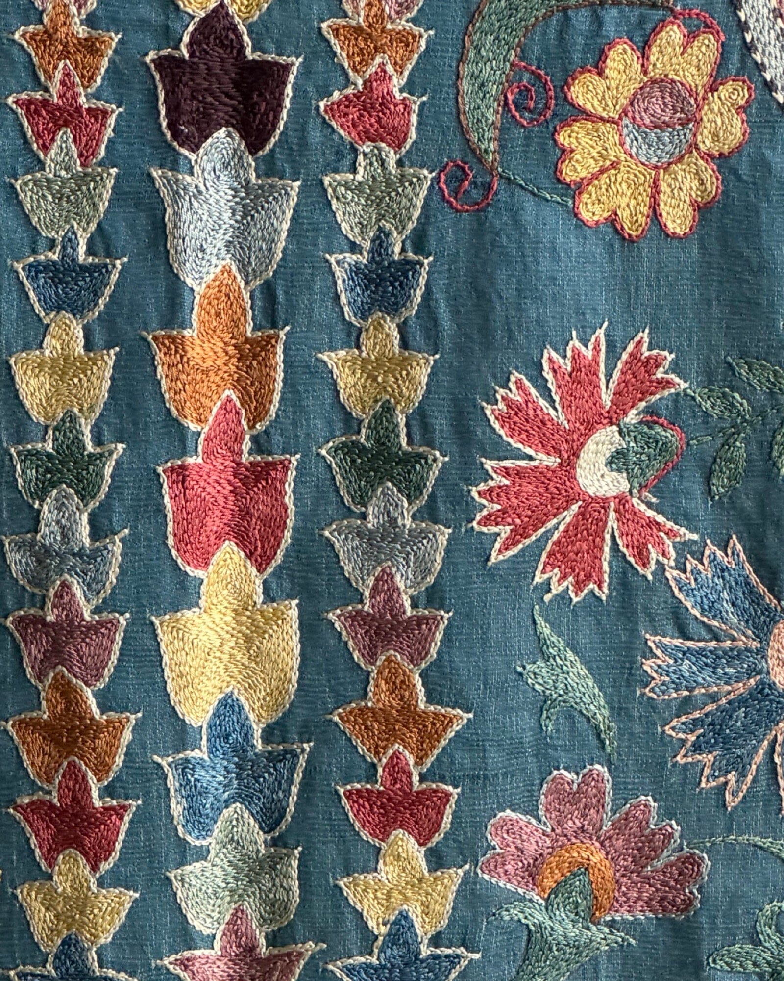 Hand Stitched Suzani (CSSU086824 |64 x 107 ") Suzani Aziz Suzani