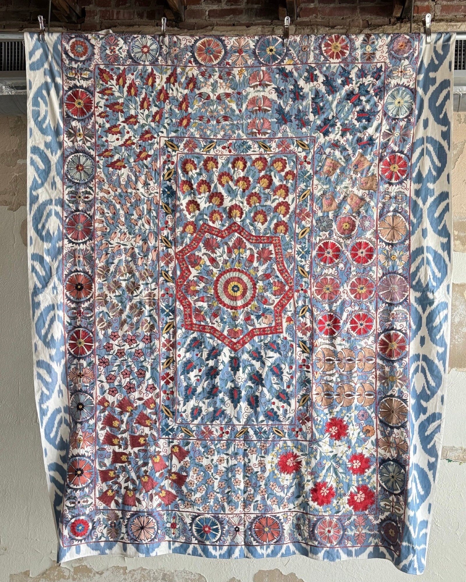 Hand Stitched Suzani (CSSU086924 | ") Suzani Aziz Suzani