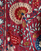 Hand Stitched Suzani (CSSU087324 | 84 x 108") Suzani Aziz Suzani