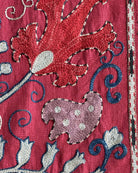 Hand Stitched Suzani (CSSU087324 | 84 x 108") Suzani Aziz Suzani